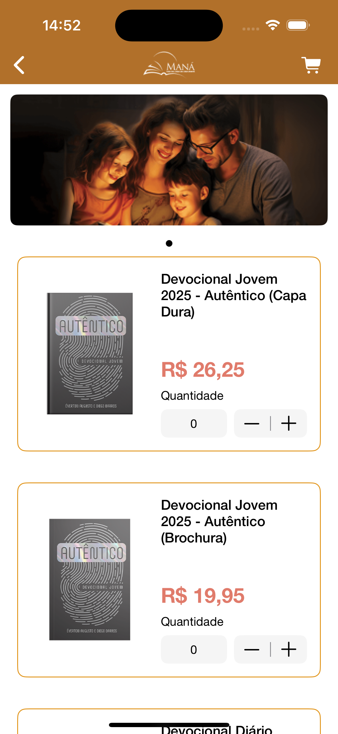Tela iOS
